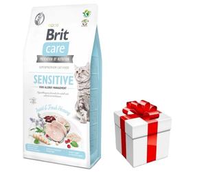 BRIT Care Cat Grain-Free Sensitive Allergy Management Insect 7kg + Sorpresa GRATUITA per il gatto!