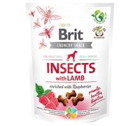 BRIT CARE Dog Crunchy Cracker Insects ricchi di agnello 200 g
