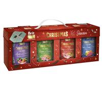 BRIT Care Dog Christmas Mono Protein Multipack 4x400g set di cibi monoproteici per cani