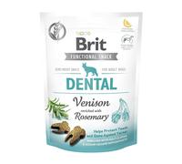 BRIT Care Dog Functional snack Dental Venison 150g Una delizia di selvaggina per denti sani