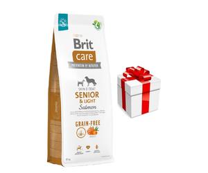 BRIT CARE Dog Grain-free Senior & Light Salmone +12kg sorpresa per il cane GRATUITO
