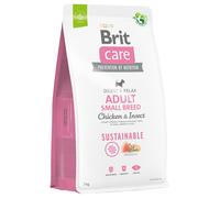 BRIT CARE Dog Sustainable Adult Small Breed Chicken & Insect 2x7kg - 3% taniej w zestawie