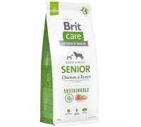 BRIT Care Dog Sustainable Senior Chicken & Insect per cani anziani con pollo e insetti 12 kg
