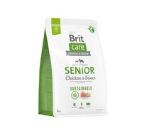 BRIT CARE Dog Sustainable Senior Chicken & Insect 3kg