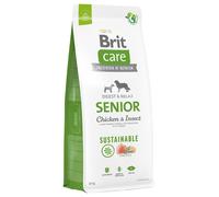 BRIT Care Dog Sustainable Senior Chicken & Insect per cani anziani con pollo e insetti 12 kg