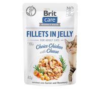 BRIT Care Fillets in Jelly Choice Chicken&Cheese 24 x 85 g Pollo e formaggio