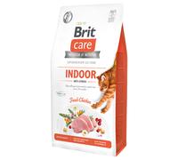 Brit Care Cat Grain-Free Indoor Anti-Stress Con pollo 7kg + sorpresa per il gatto GRATIS
