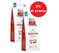BRIT CARE Grain-free Sensitive Venison 12kg + sorpresa per il vostro cane - gratuita