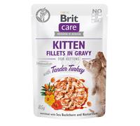 Brit Care Kitten Fillets in Gravy - Turkey 24 x 85 g