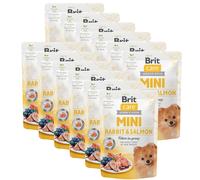 Brit Care Mini Filetti in salsa di coniglio e salmone 85g