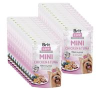 Brit Care Mini Pouch Filetti in salsa di pollo e tonno 24x85g