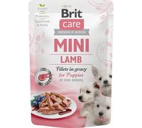BRIT CARE Mini Puppy Pouch Lamb 85g con agnello per cuccioli di razza piccola