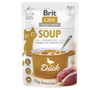 Brit Care Soup 15 x 75 g umido gatto - Anatra