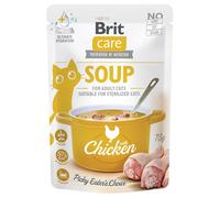 Brit Care Soup 15 x 75 g umido gatto - Pollo