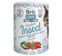 BRIT Care Cat Snack Superfruits insects croccantini per gatti con insetti 100 g