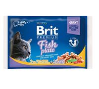 Brit Premium Cat multipack - pesce 4 x 100 g