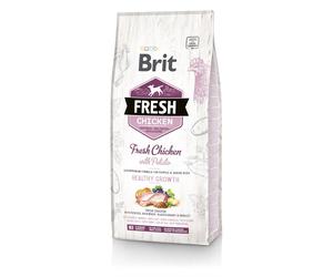 BRIT Fresh Chicken with Potato Puppy healthy growth 2,5 kg
