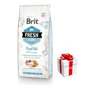 Brit Fresh Fish & Pumpkin Adult Large Muscles & Joints 12kg+ una sorpresa per il vostro cane GRATIS!