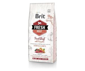 Brit Fresh Puppies & Junior Dogs Growth & Joints - Manzo e zucca 12 kg
