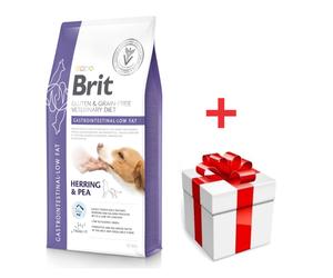 BRIT GF Veterinary Diets dog Gastrointestinal-Low Fat 12kg + una sorpresa per il vostro cane GRATIS!