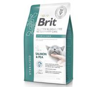 BRIT Grain Free Veterinary Care Cat Sterilised Salmon Pea 2 kg