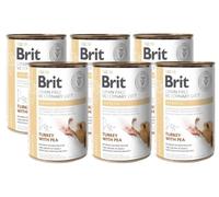 BRIT Veterinary Diet Hepatic Turkey&Pea 24x400g