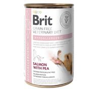 BRIT Veterinary Diet Hypoallergenic Salmon&Pea 12x400g