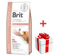 Brit Grain Free Veterinary Diets Dog Renal Uovo e piselli 12kg + una sorpresa per il vostro cane GRATIS!