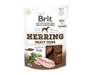 Brit Jerky Snack Aringhe Monete di Carne 80g