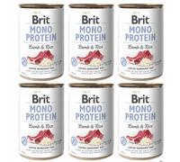 Brit Mono Protein agnello e riso cibo umido per cani, agnello e riso, gustoso...