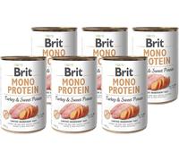 Brit Mono Protein con tacchino e patata dolce 400g