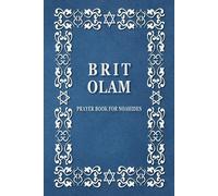 Brit Olam BRIT OLAM, Prayer Book for Noahides (Tascabile)