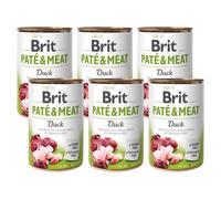 BRIT Pate&Meat duck 400g paté d'anatra per cani