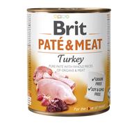 BRIT PATE & MEAT TACCHINO 800 g