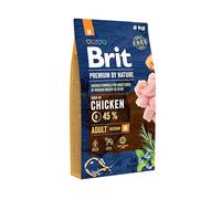 BRIT Premium by Nature Adult M - dry dog food Chicken - 8 kg