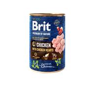 BRIT PREMIUM BY NATURE CANE LATTINA ADULTO POLLO & CUORI DI POLLO 800 GR