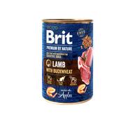 BRIT PREMIUM BY NATURE CANE LATTINA ADULTO SENSITIVE AGNELLO & GRANO SARACENO 400 GR