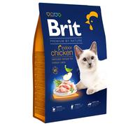 Brit Premium by Nature Cat Indoor Pollo Crocchette gatto - 8 kg