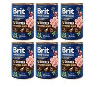 Brit Premium By Nature Pollo con cuori di pollo 400g