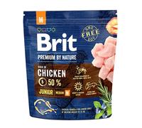BRIT Premium By Nature Chicken Junior Medium M 1kg
