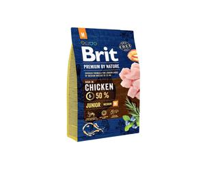 BRIT Premium By Nature Chicken Junior Medium M 3kg