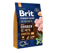 BRIT Premium By Nature Chicken Senior Small Medium S+M 3kg