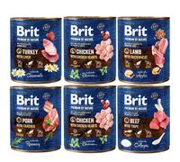 BRIT Premium by Nature Mix gusti 6 x 800g