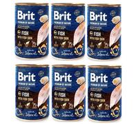 Brit Premium By Nature Pesce con pelle di pesce 400g