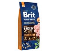 BRIT Premium By Nature Chicken Senior Small Medium S+M 15kg