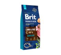 Brit Premium By Nature Sensitive Con agnello e riso 15kg + sorpresa per cani GRATIS