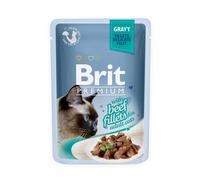 BRIT Premium Cat Fillets in Gravy cibo umido con manzo per gatti 24x85 g