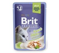 BRIT Premium Cat Fillets in Jelly cibo umido con trota per gatti 24x85 g