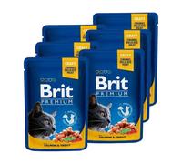 Brit Premium Cat Salmon & Trout bustina 100 g