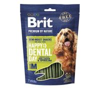 BRIT Premium Dog Dental Semi-moist Snack M 180 g snack dentale semi-umido per cani di taglia piccola e media